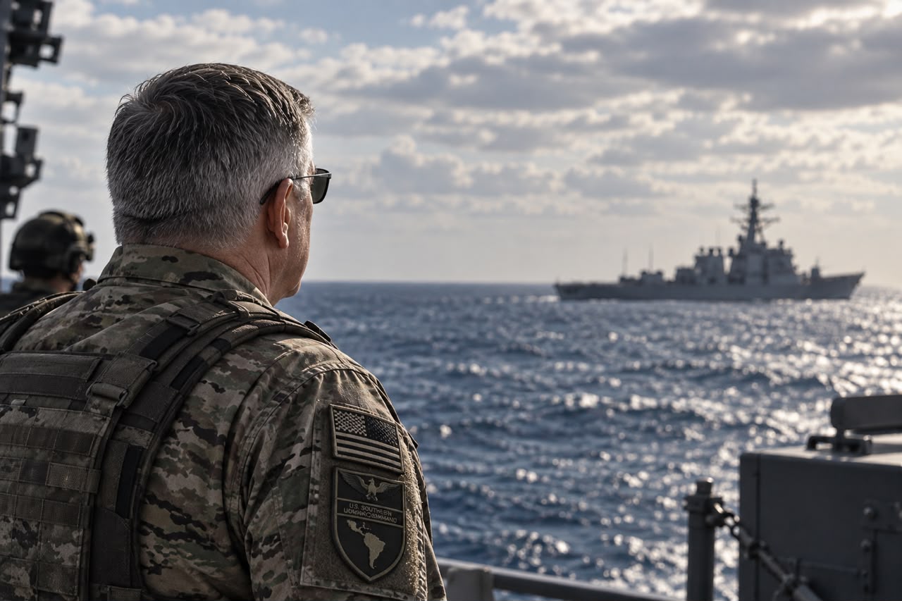 Maritime military scene